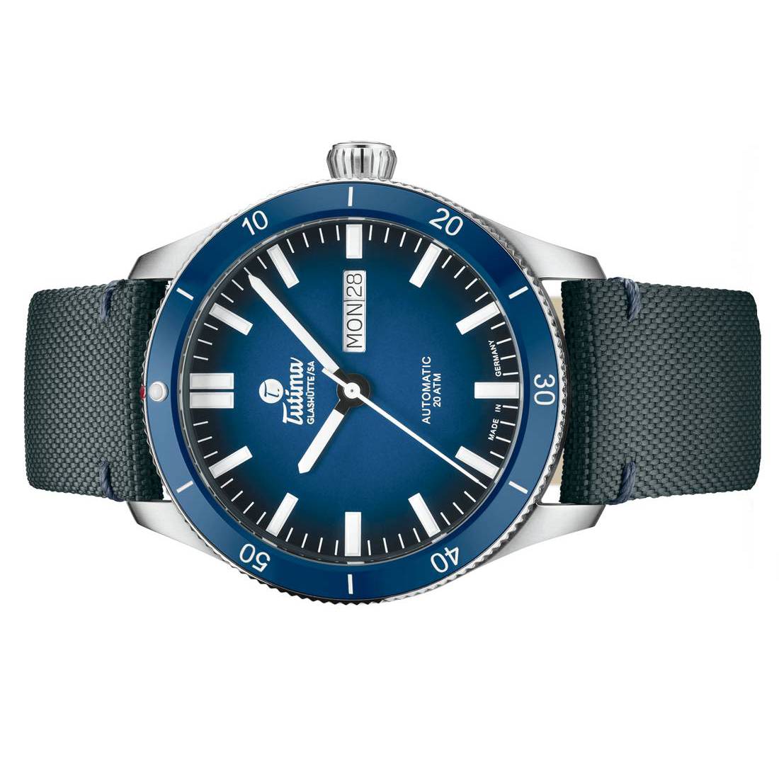 Tutima Glashütte Grand Flieger Airport Automatic 6107-01