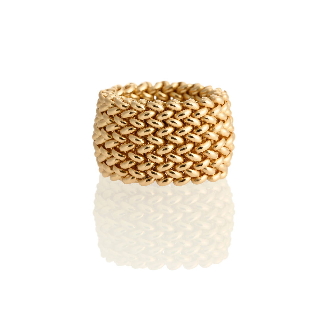 Anello Chicco Maxi Dorato Unoaerre 6216/21