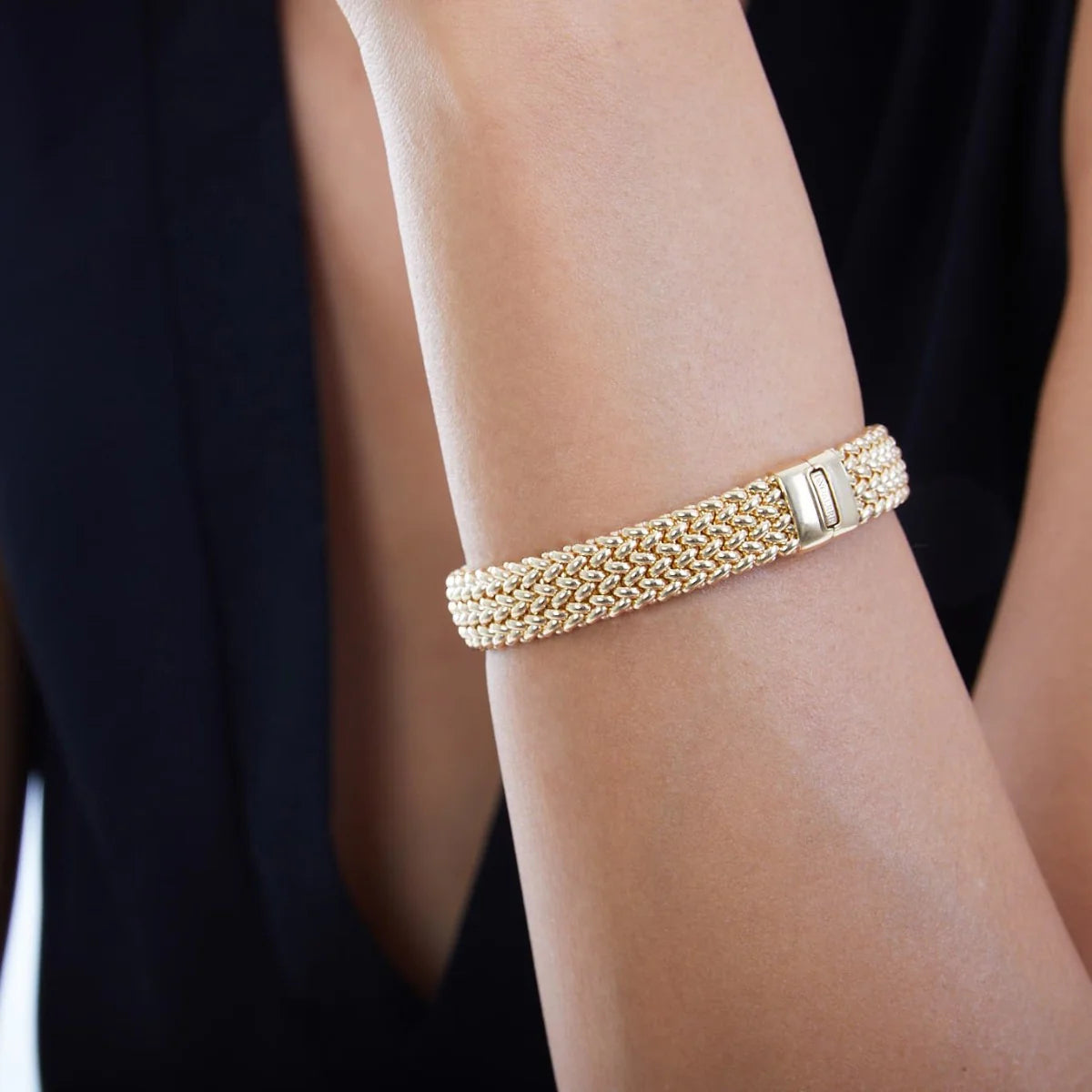 Unoaerre 6218 Gold-Plated Silver Chicco Bracelet