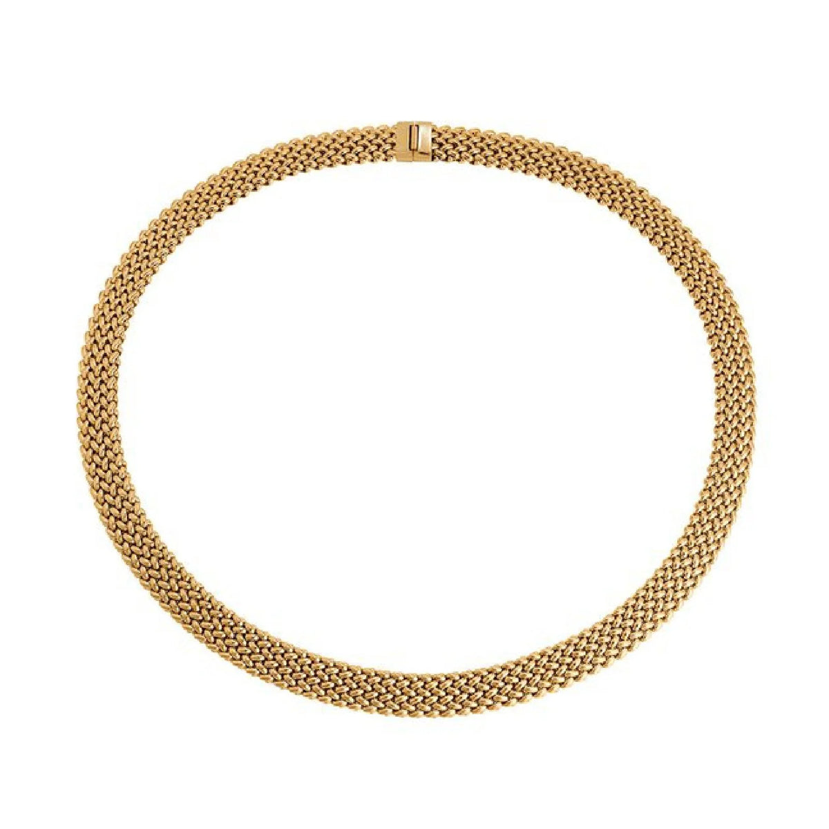 Unoaerre 6224 Gold-Plated Silver Chicco Necklace