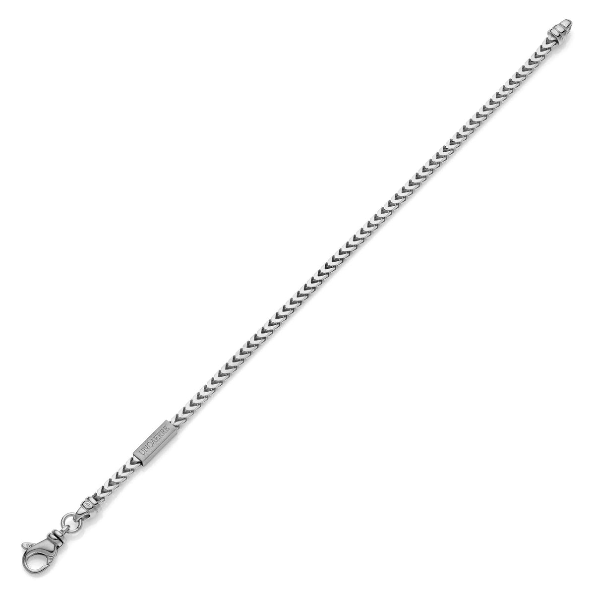 Silver bracelet chain franco Unoaerre 6351 