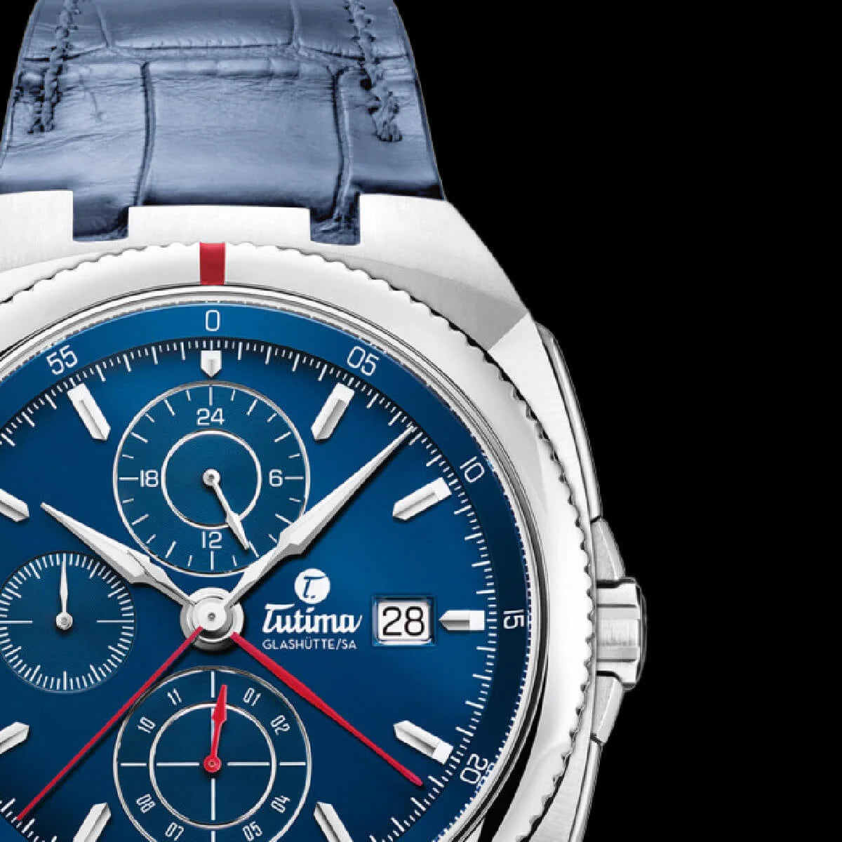 Tutima Glashütte Saxon One Chronograph 6420-06