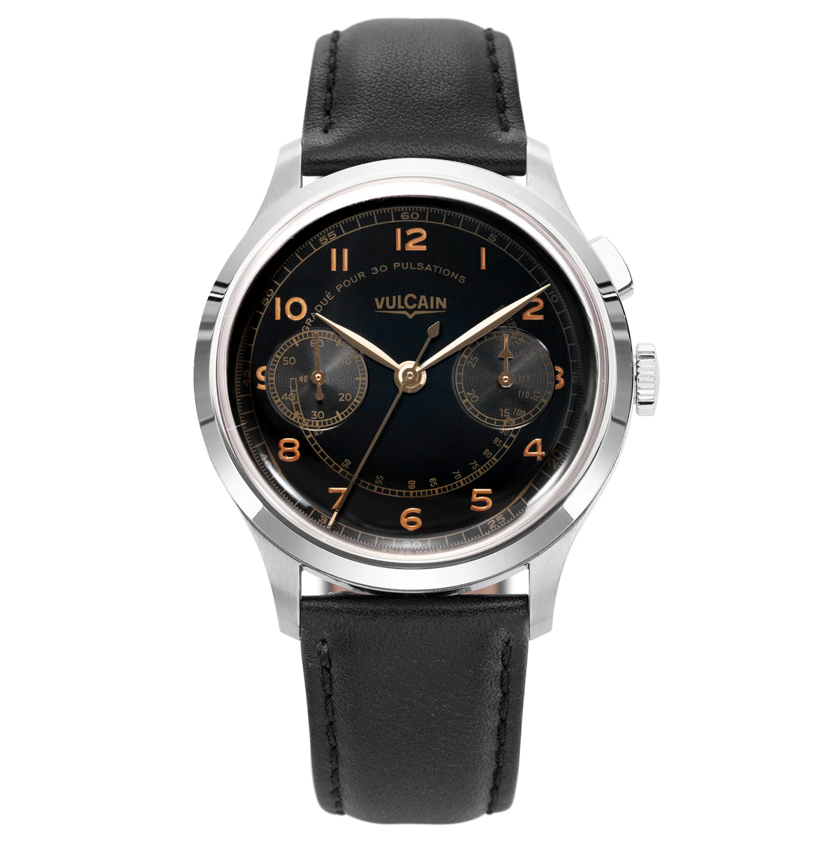 Vulcain Monopusher Heritage Black 650167A08.BAC201