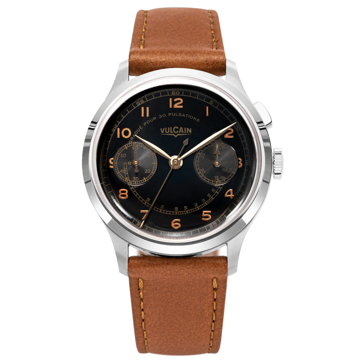 Vulcain Monopusher Heritage Black 650167A08.BAC207