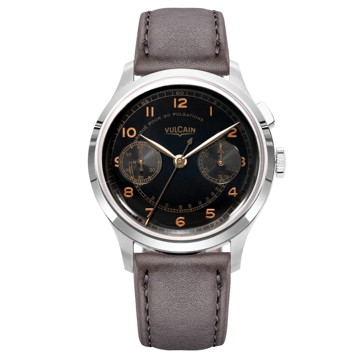 Vulcain Monopusher Heritage Black 650167A08.BAC213