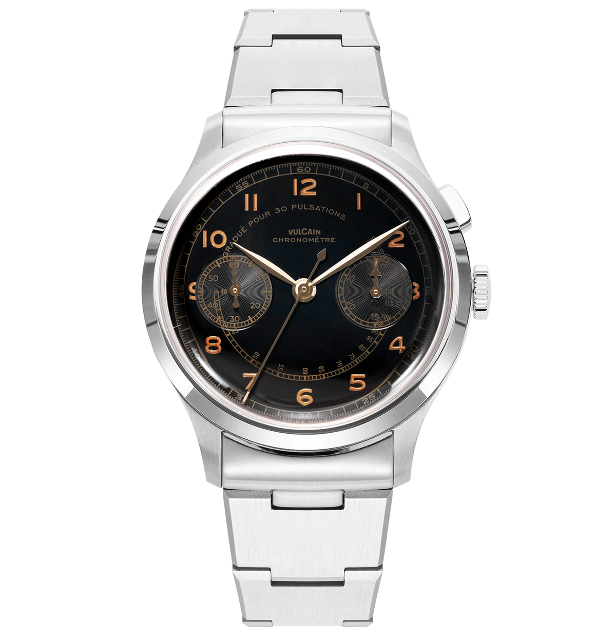 Vulcain Monopusher Heritage Black 650167A08.BHM288