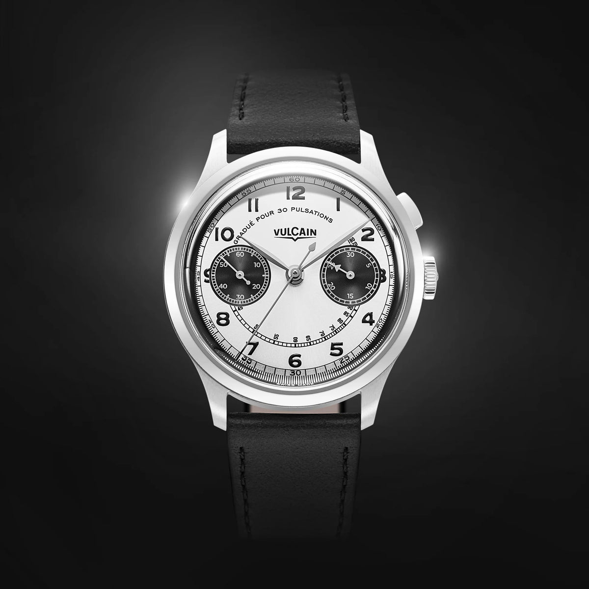 Vulcain Monopusher Heritage Panda 650167A58.BAC201