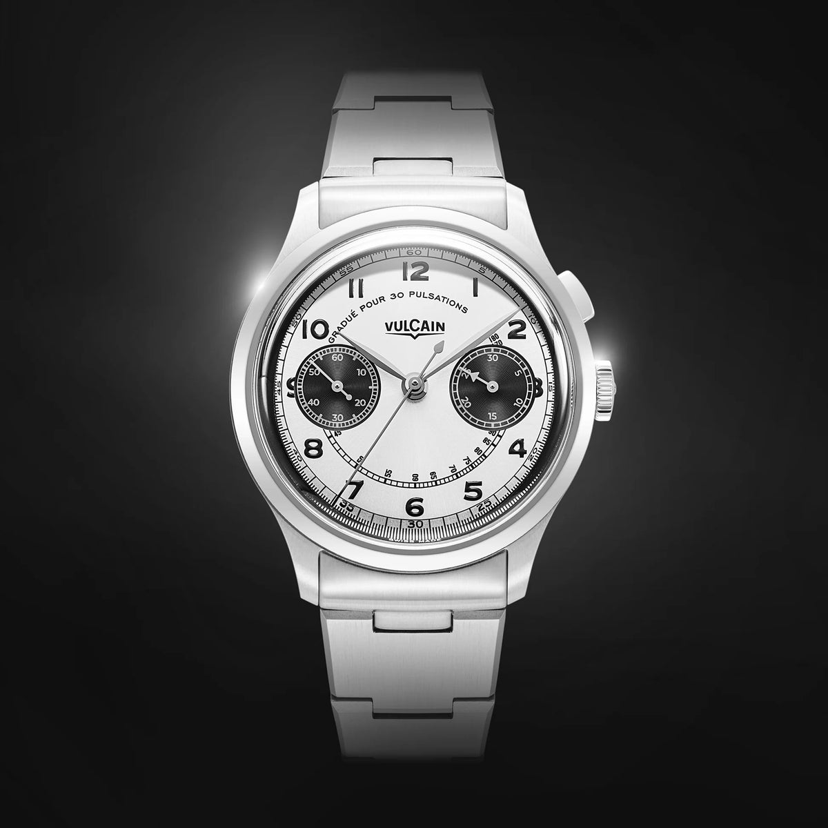 Vulcain Monopusher Heritage Panda 650167A58.BHM288