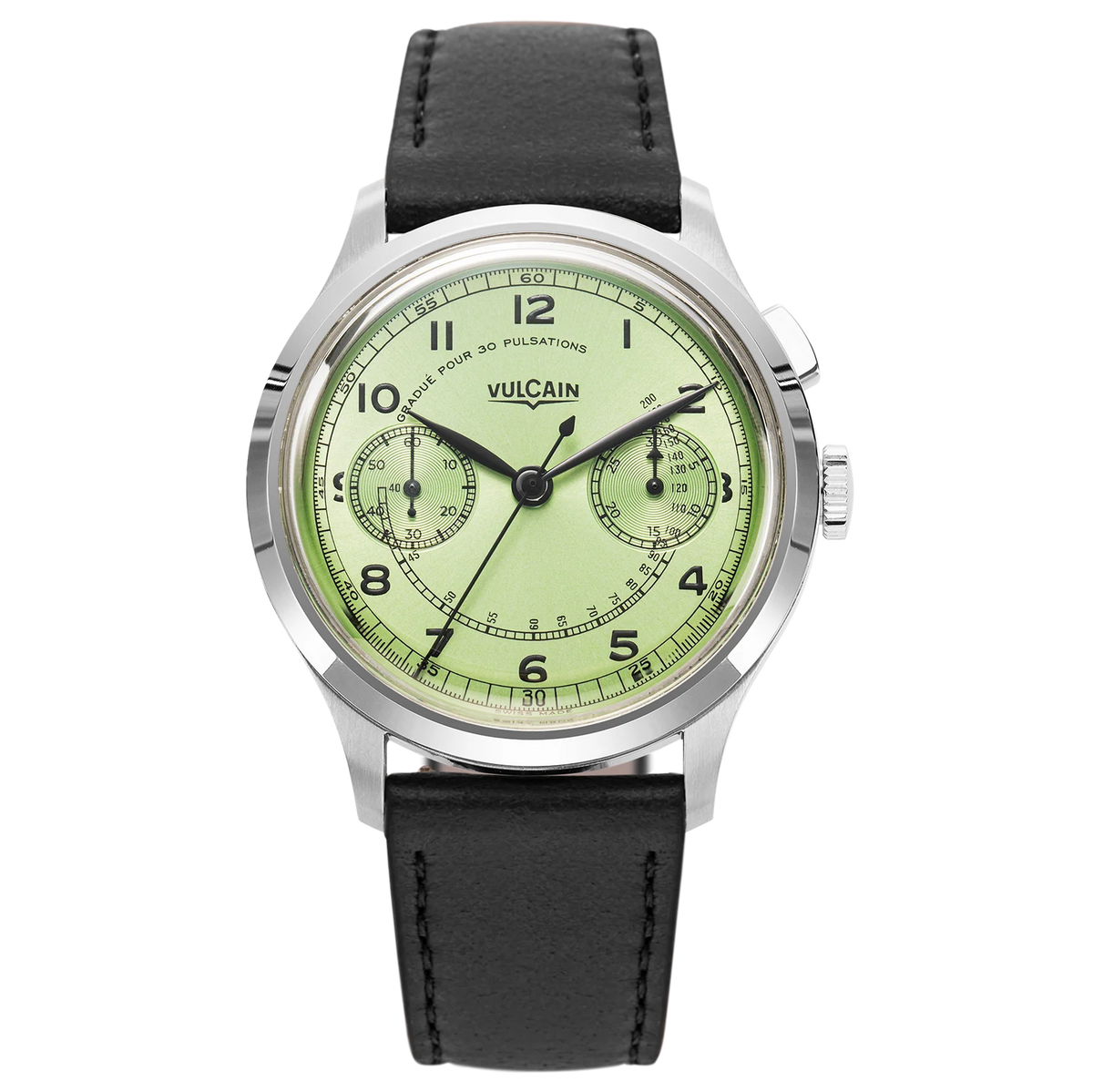 Vulcain Monopusher Heritage Green 650167A98.BAC201