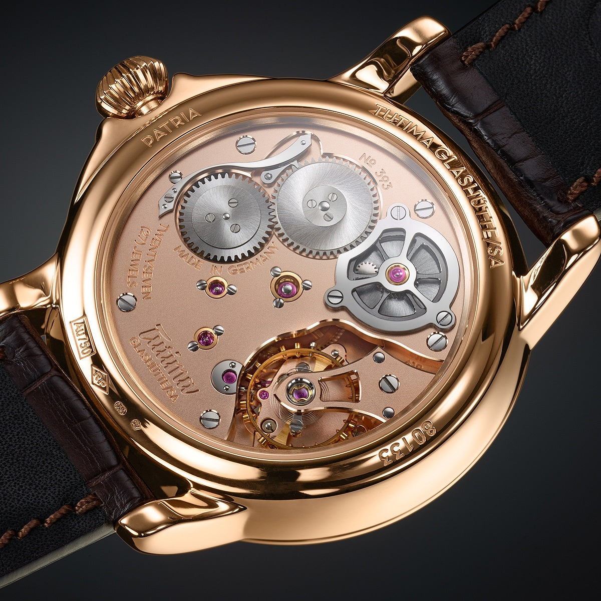 Tutima Glashütte Patria Dual Time 6601-02