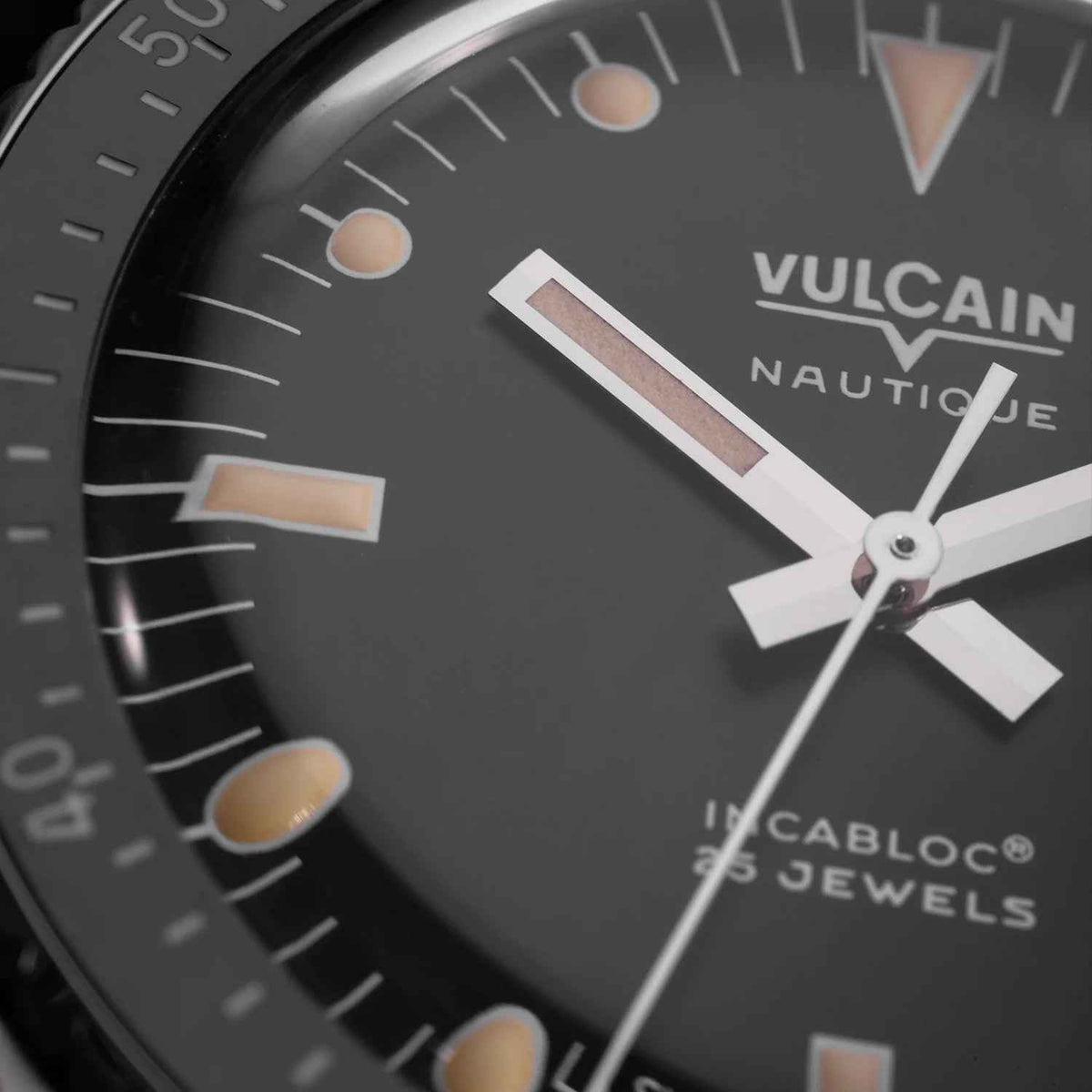 Vulcain Nautique Skindiver Blue Automatic 38mm Rubber