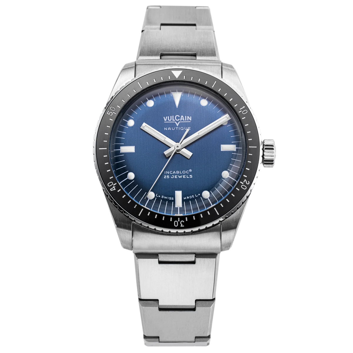 Vulcain Nautique Skindiver Blue Automatic 38mm 660170B37.BHM286