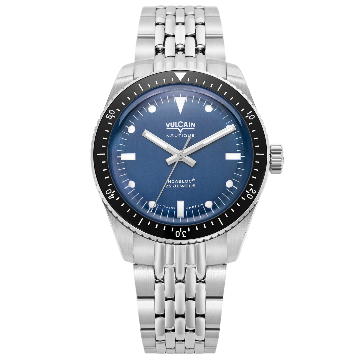 Vulcain Nautique Skindiver Blue Automatic 38mm 660170B37.BHM287