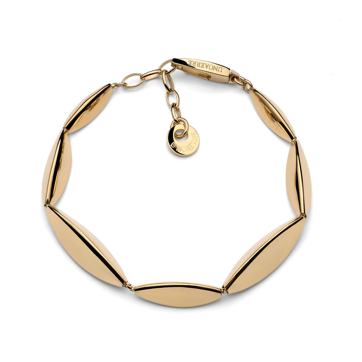 Unoaerre 6618 Gold Plated Silver Aria Bracelet 