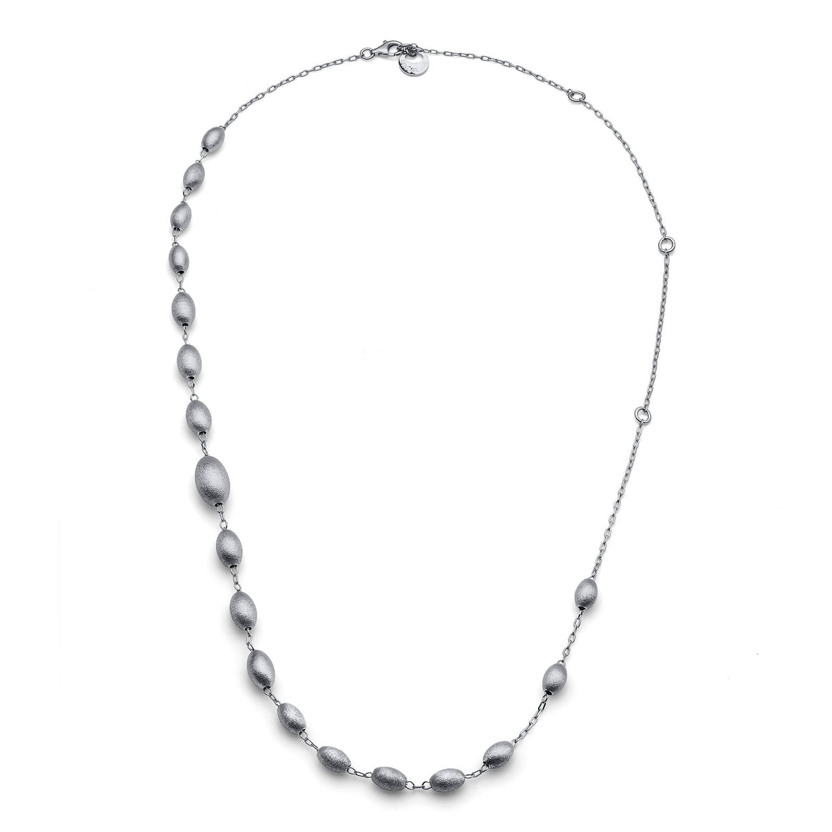 Unoaerre 6661 satin silver necklace 