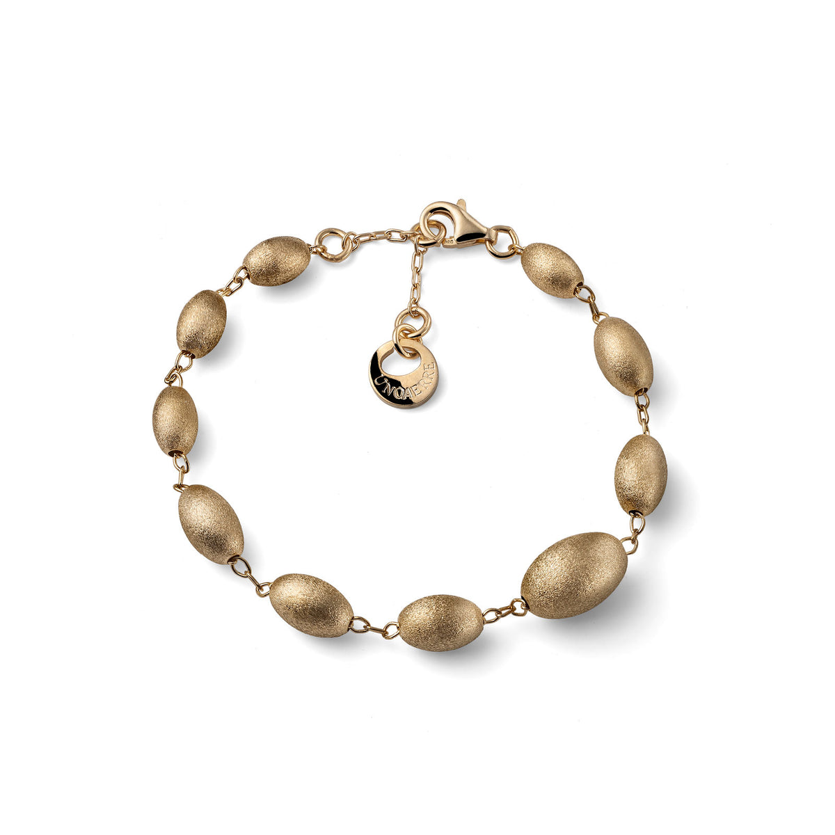 Unoaerre 6662 satin gold-plated silver bracelet 