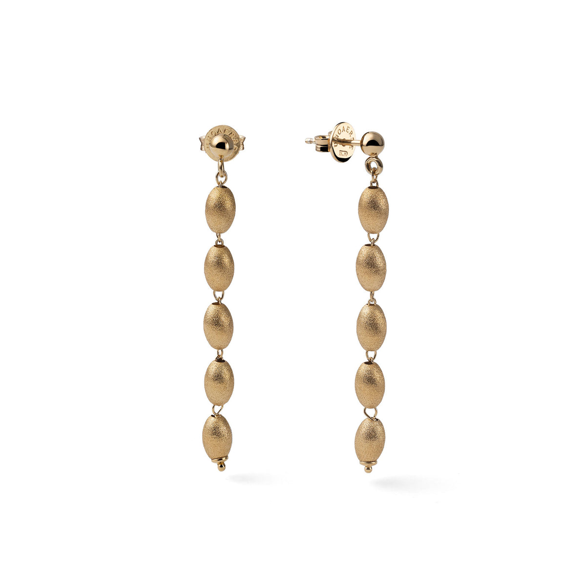 Unoaerre 6664 gold-plated silver earrings 