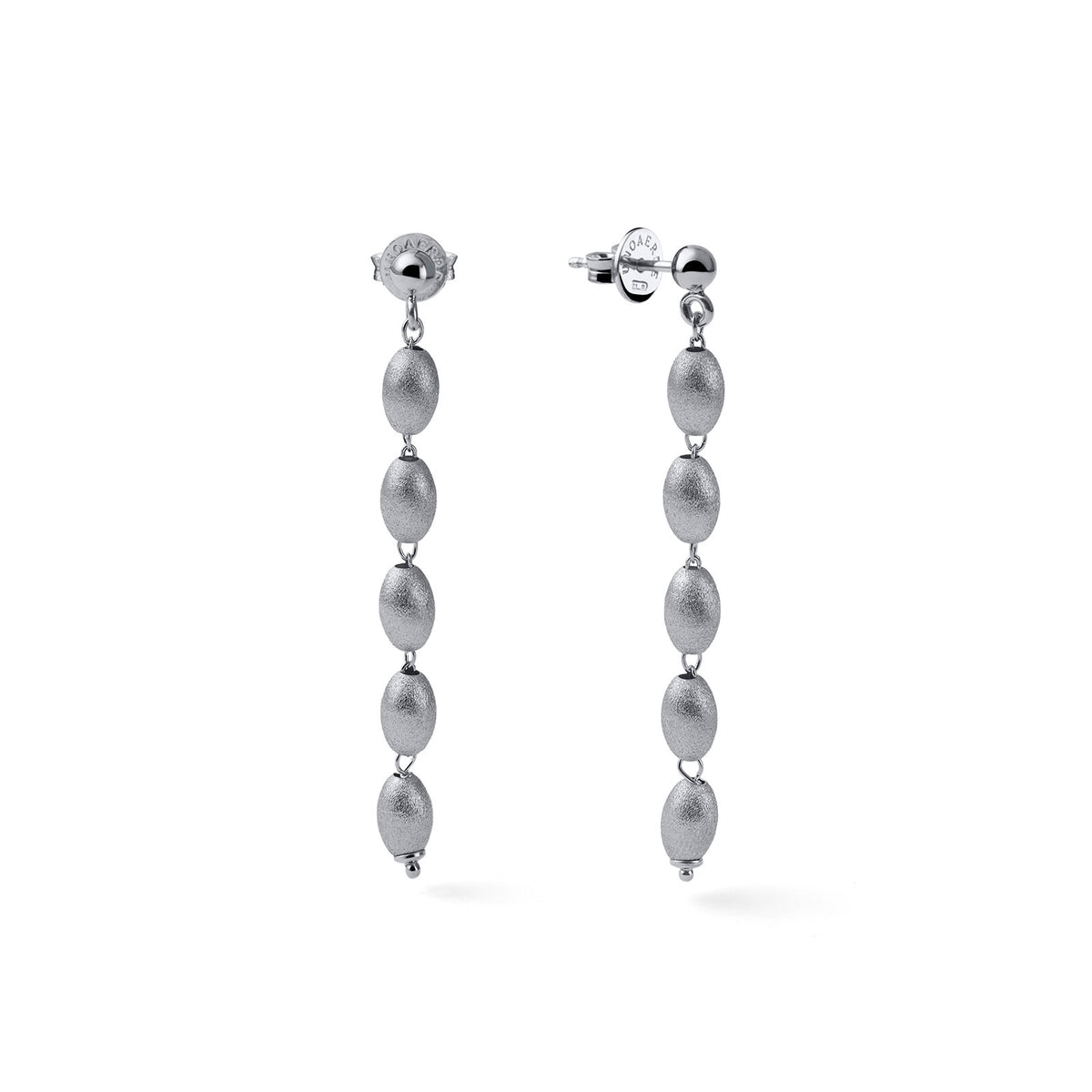 Unoaerre 6665 white silver earrings 