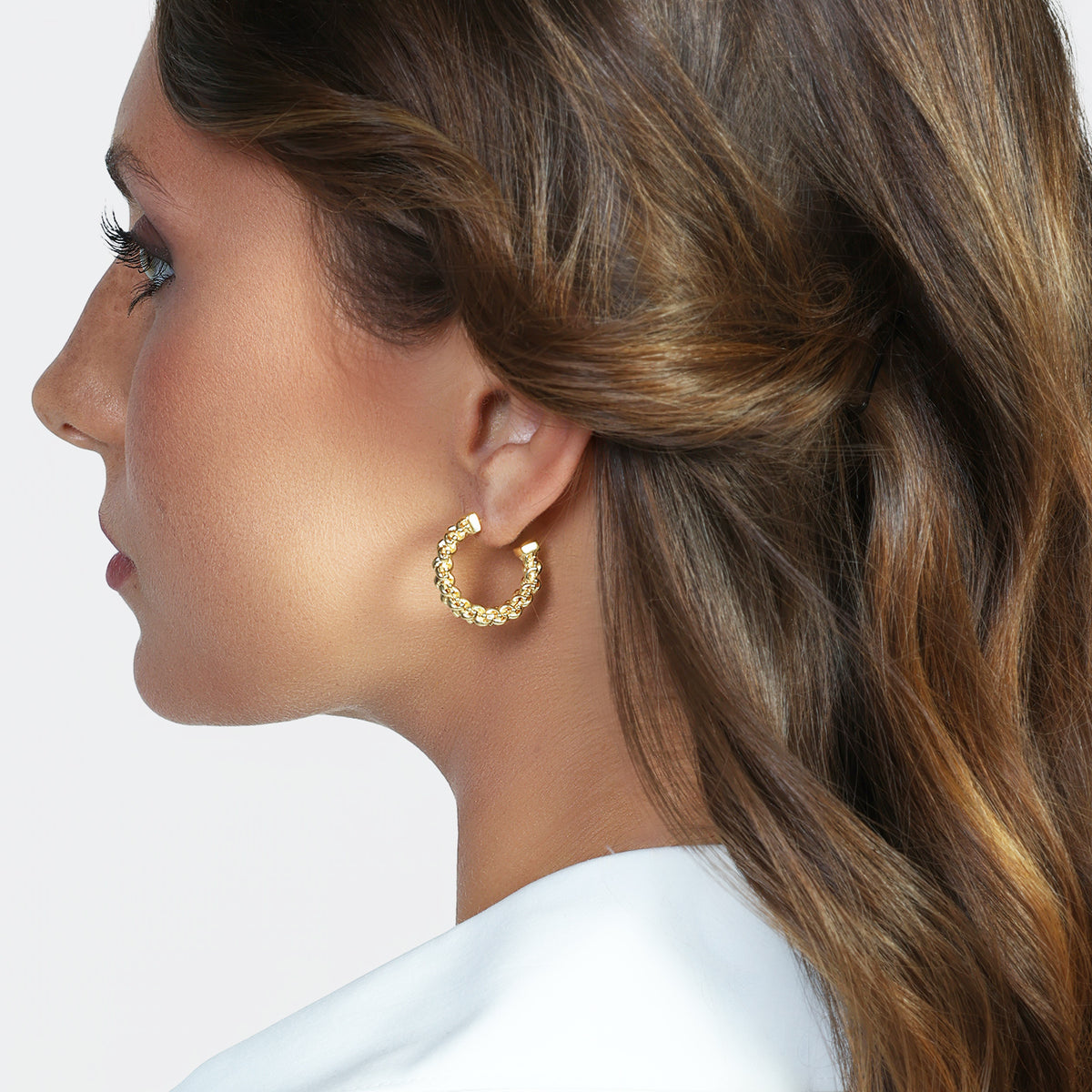 Unoaerre 6685 Chicco earrings in gold-plated silver 