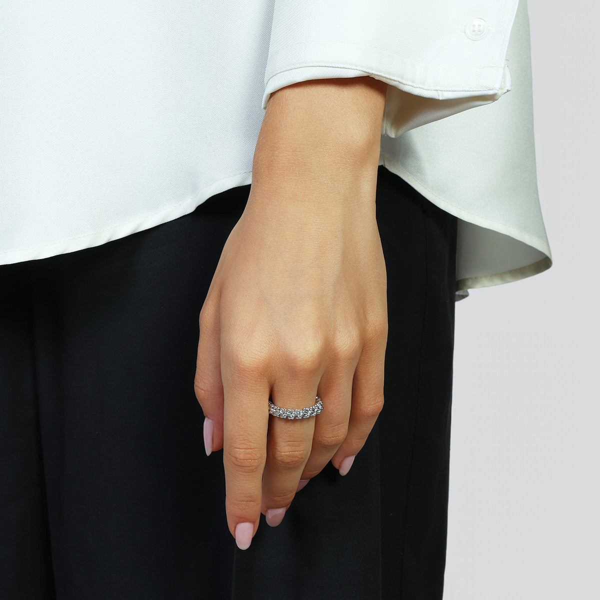 Chicco Unoaerre 6702 silver ring 