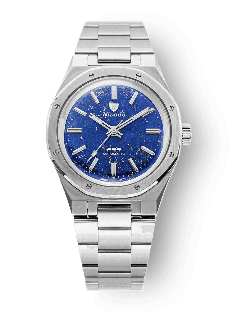 Nivada Grenchen F77 Lapislazuli 68009A77