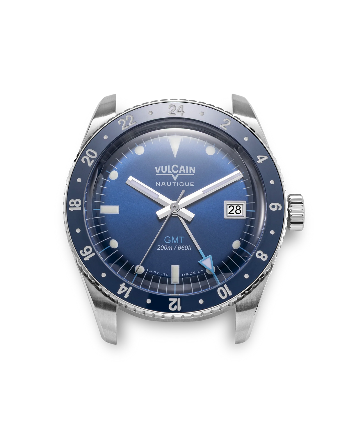Vulcain Nautique Skindiver GMT Blue Limited Edition 680174B37.BAR254