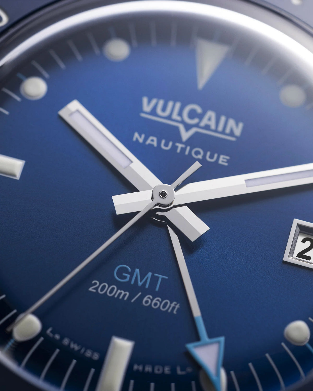 Vulcain Nautique Skindiver GMT Blue Limited Edition 680174B37.BAR254