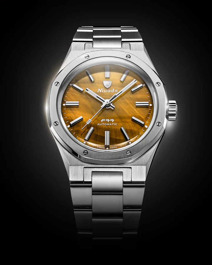 Nivada Grenchen F77 Occhio di Tigre 68032A77