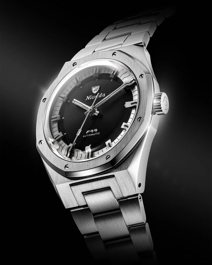Nivada Grenchen F77 SST Tuxedo MK2 38mm 68063A77