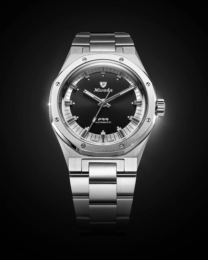 Nivada Grenchen F77 SST Tuxedo MK2 38mm 68063A77