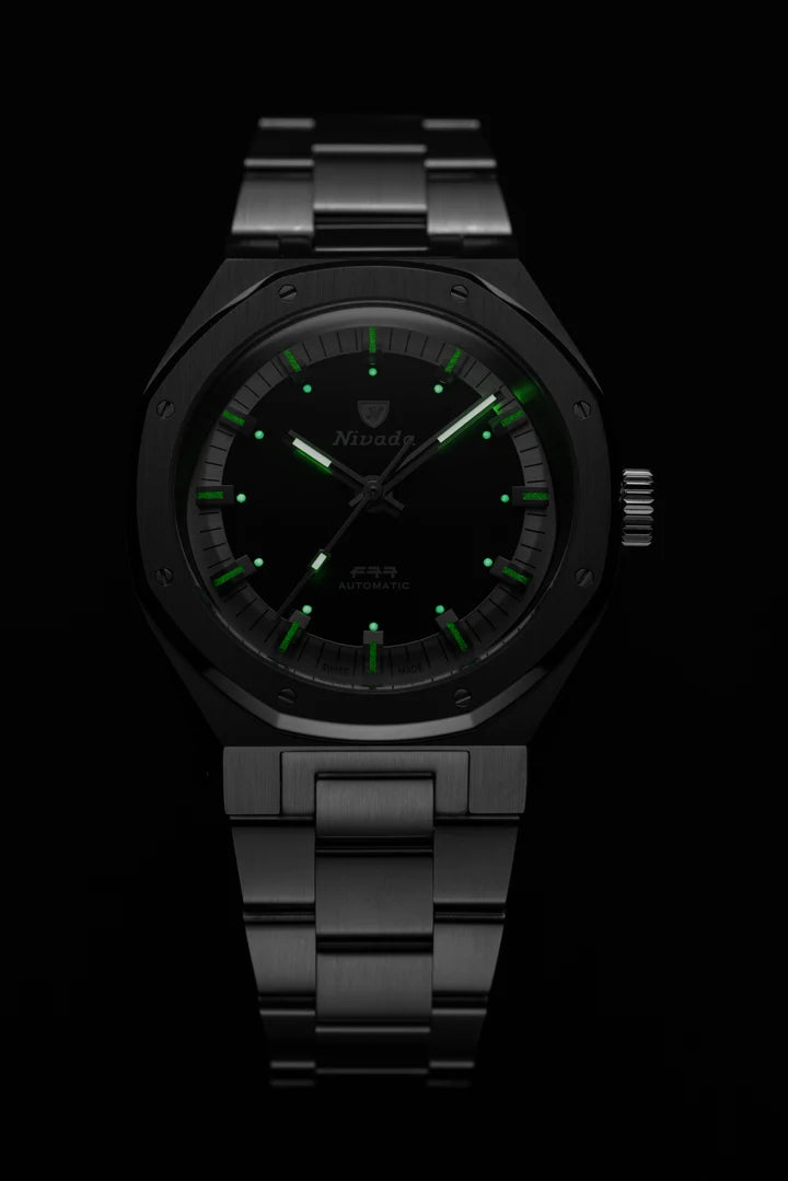 Nivada Grenchen F77 SST Tuxedo MK2 38mm 68063A77