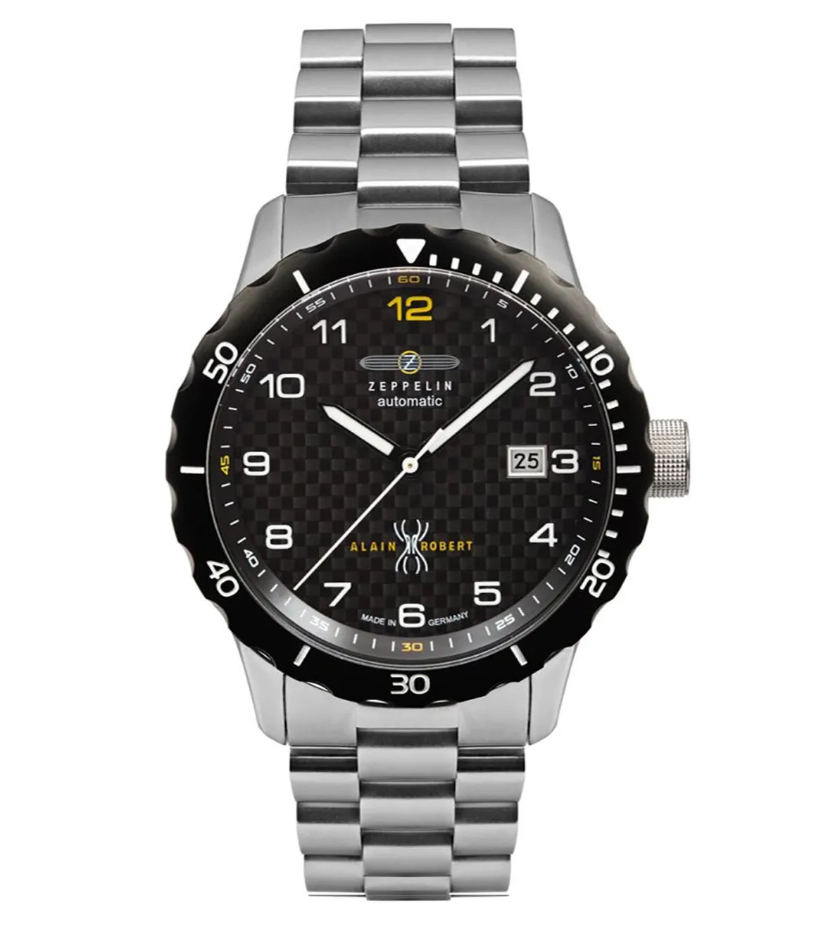 Zeppelin Orologio Automatico 7266M-5 – Made In Germany, Vetro Zaffiro, Movimento Miyota 9015
