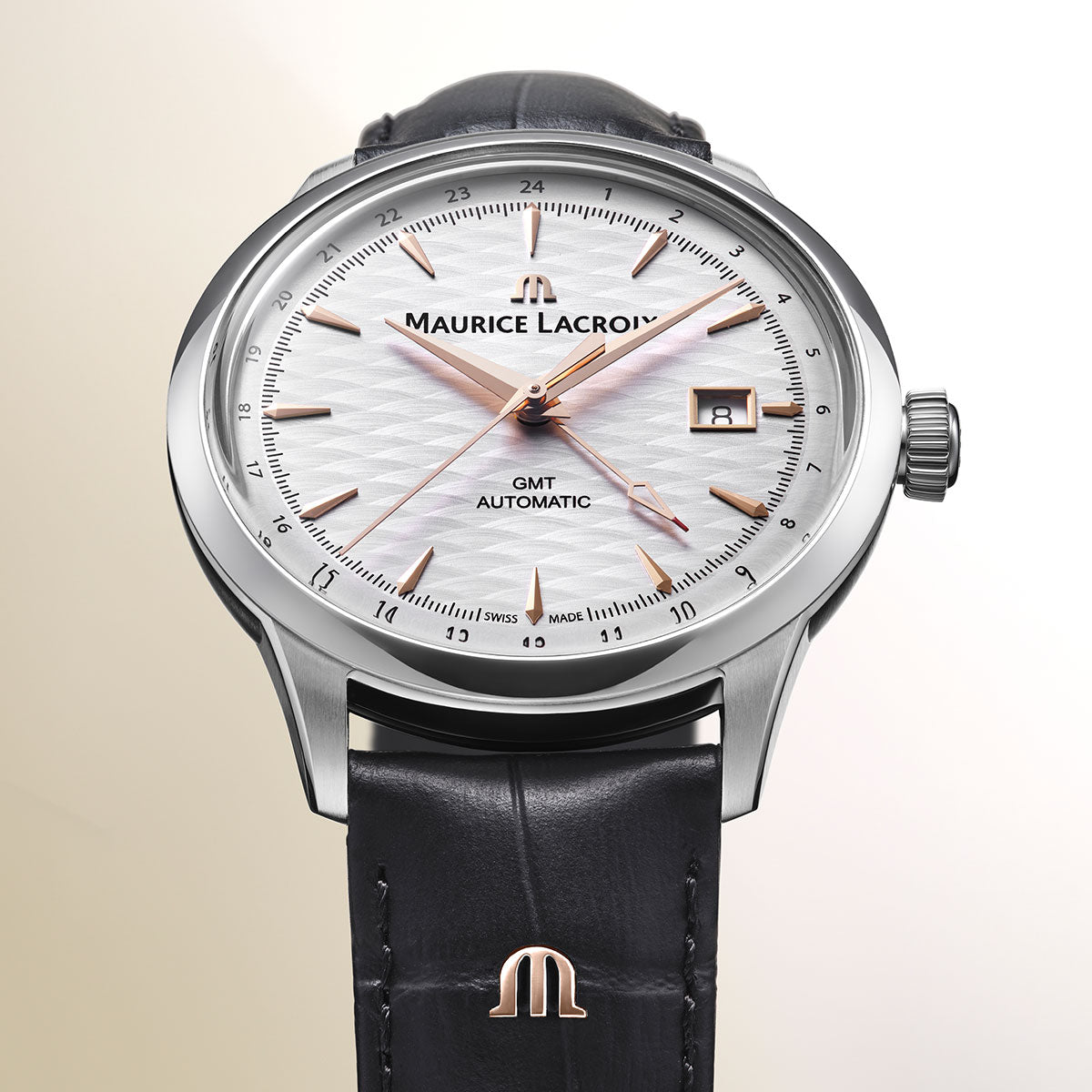 Maurice Lacroix 1975 Automatic Vagues du Jura GMT Limited Edition 756048-SS001-131-2