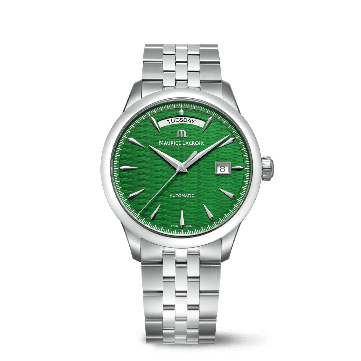 Maurice Lacroix 1975 Automatic Vagues du Jura GMT Limited Edition Green 756058-SS002-630-1