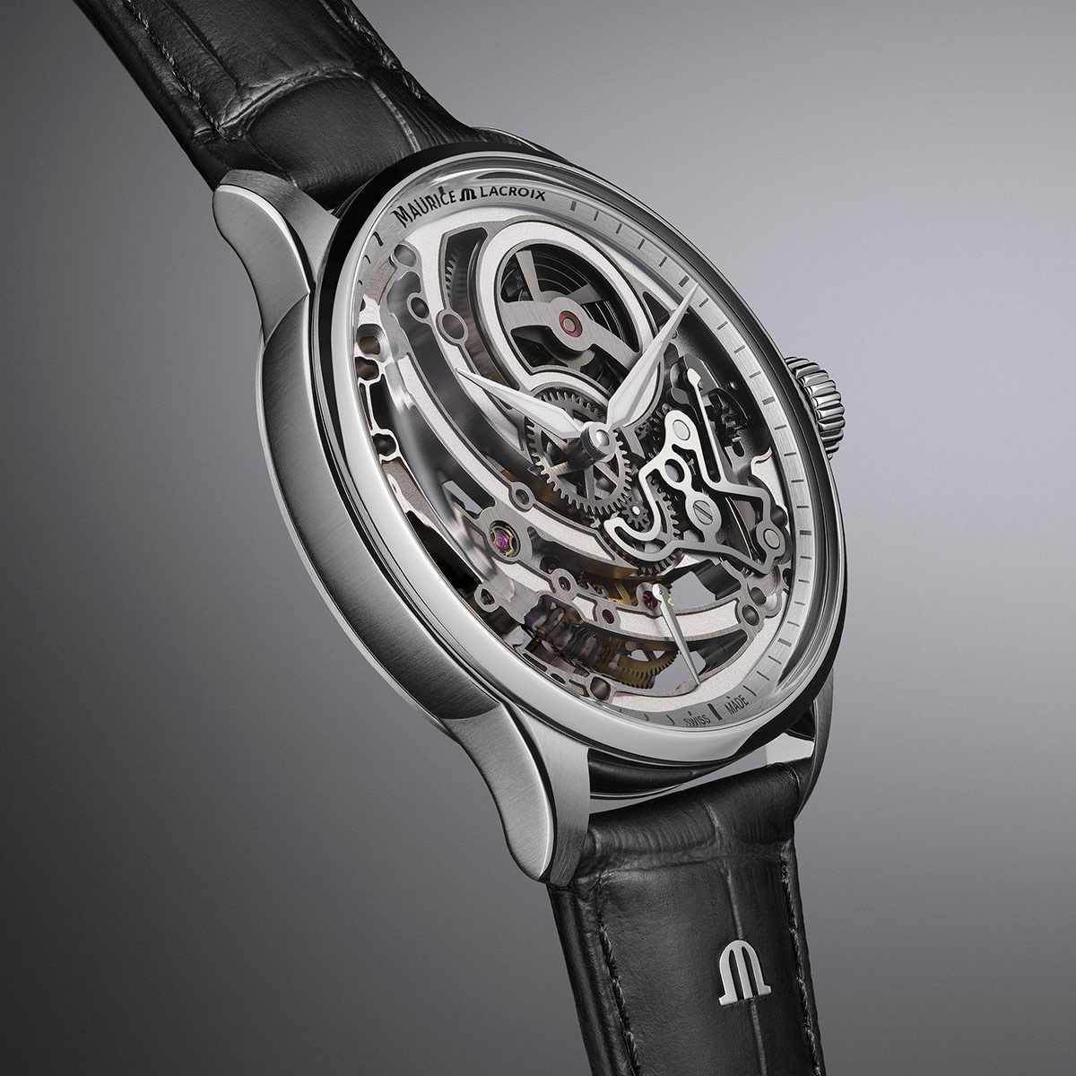 Maurice Lacroix 1975 Master Skeleton 758108-S1S12-001-3