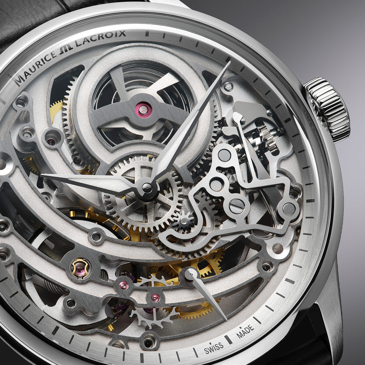 Maurice Lacroix 1975 Master Skeleton 758108-S1S12-001-3