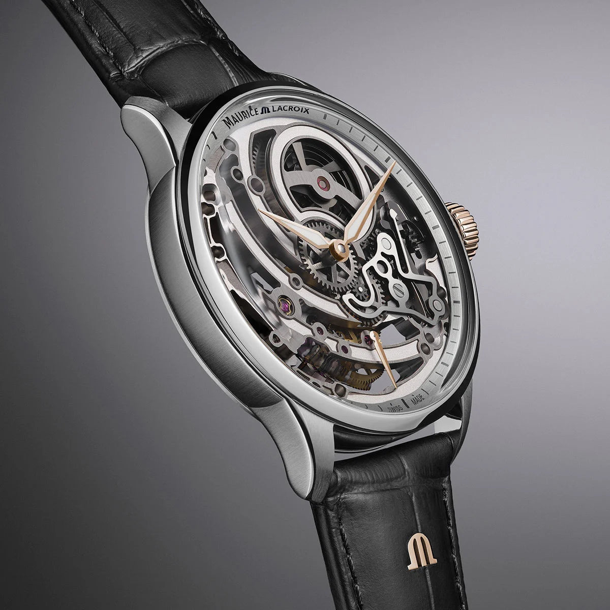 Maurice Lacroix 1975 Master Skeleton 758108-S1S12-002-3