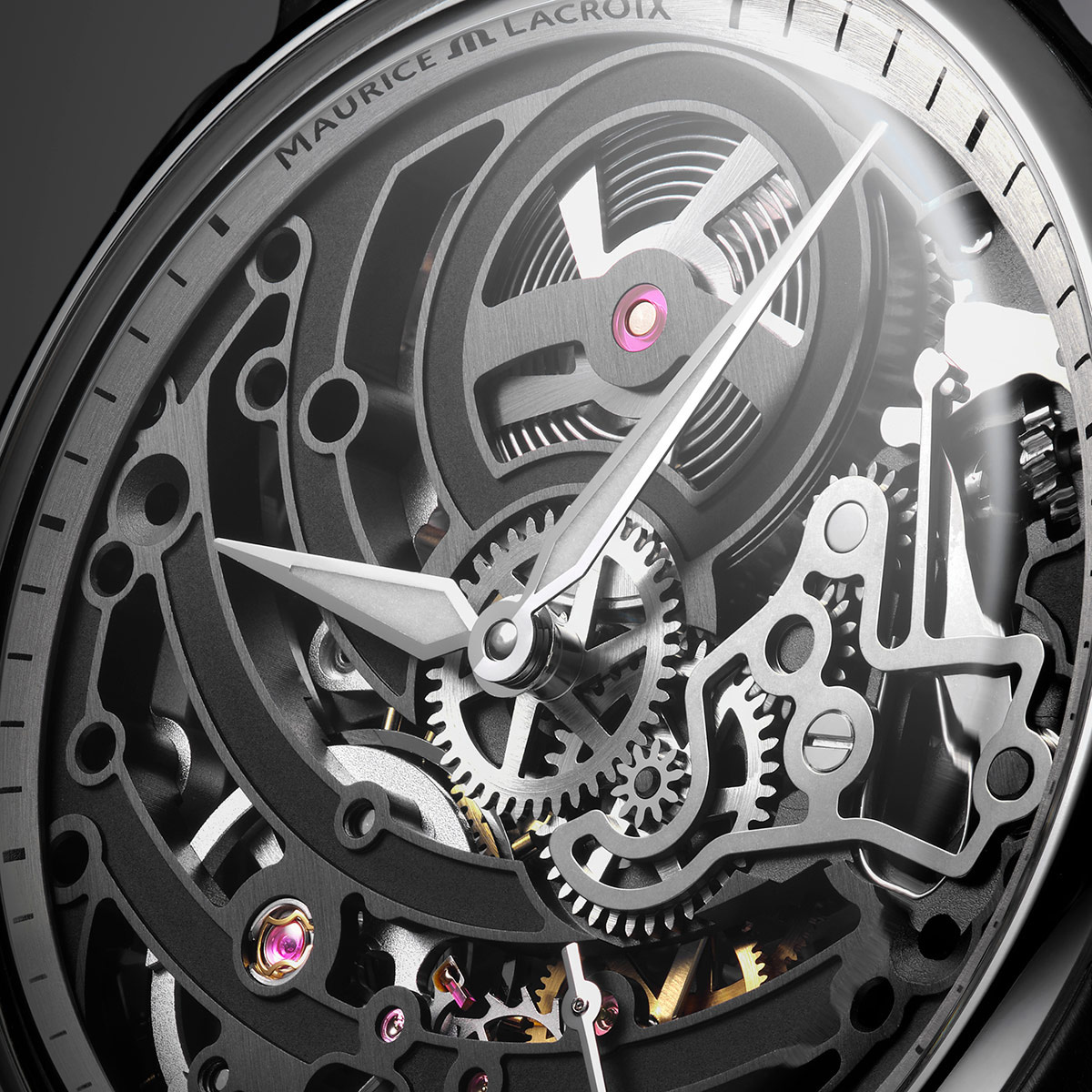 Maurice Lacroix 1975 Master Skeleton 758108-SS001-090-2
