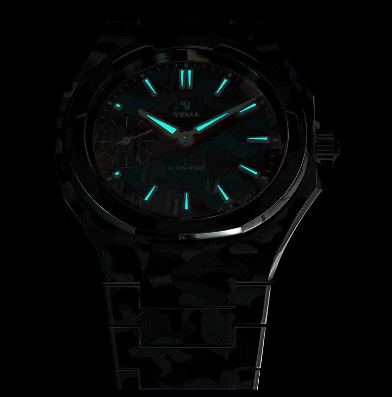 Yema Wristmaster Slim Small Seconds CMM.29 Camo Special Edition 76.26.29.09.SNL.M