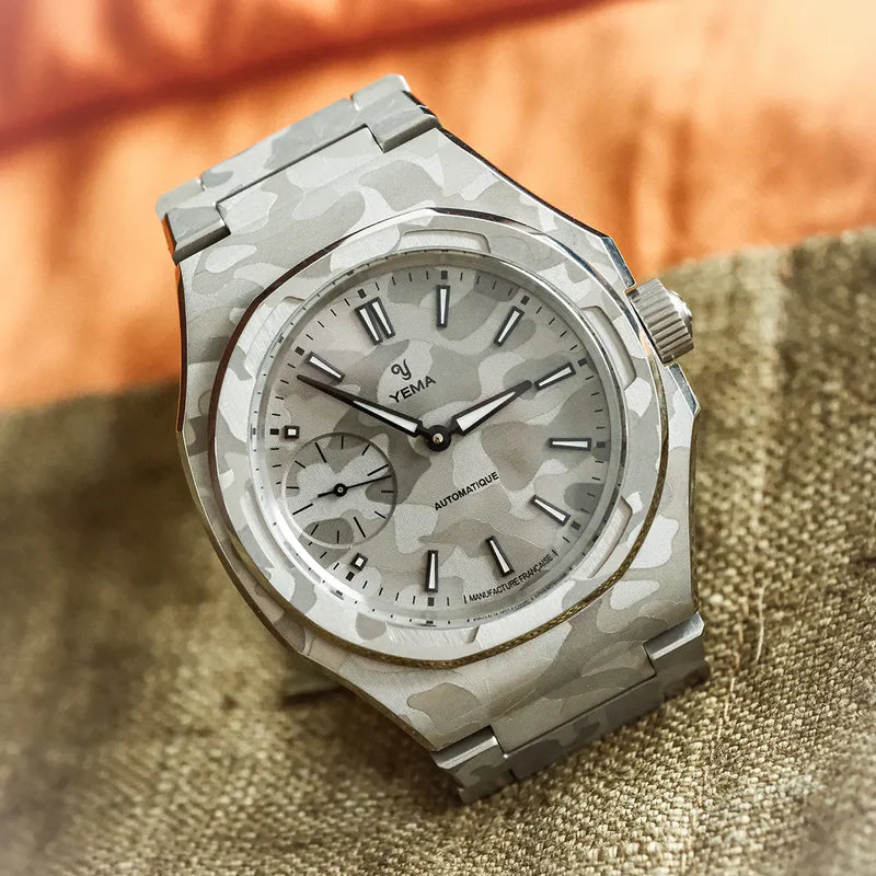 Yema Wristmaster Slim Small Seconds CMM.29 Camo Special Edition 76.26.29.09.SNL.M