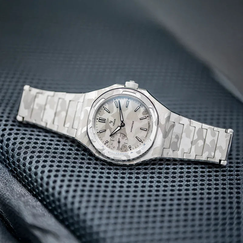 Yema Wristmaster Slim Small Seconds CMM.29 Camo Special Edition 76.26.29.09.SNL.M
