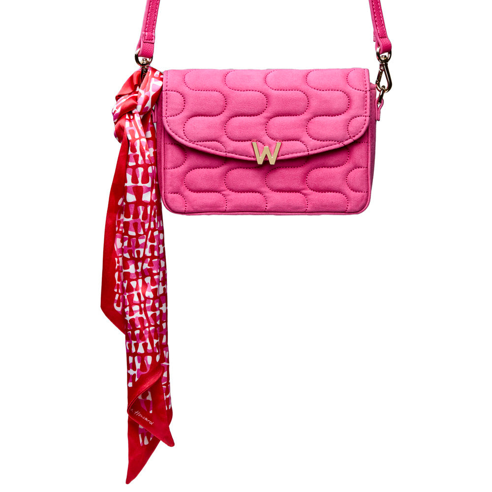 Mimi Swirl Cross Body Bag with Scarf
