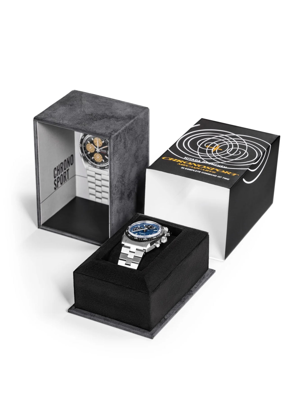 Nivada Grenchen Autochron Blue 77003A45