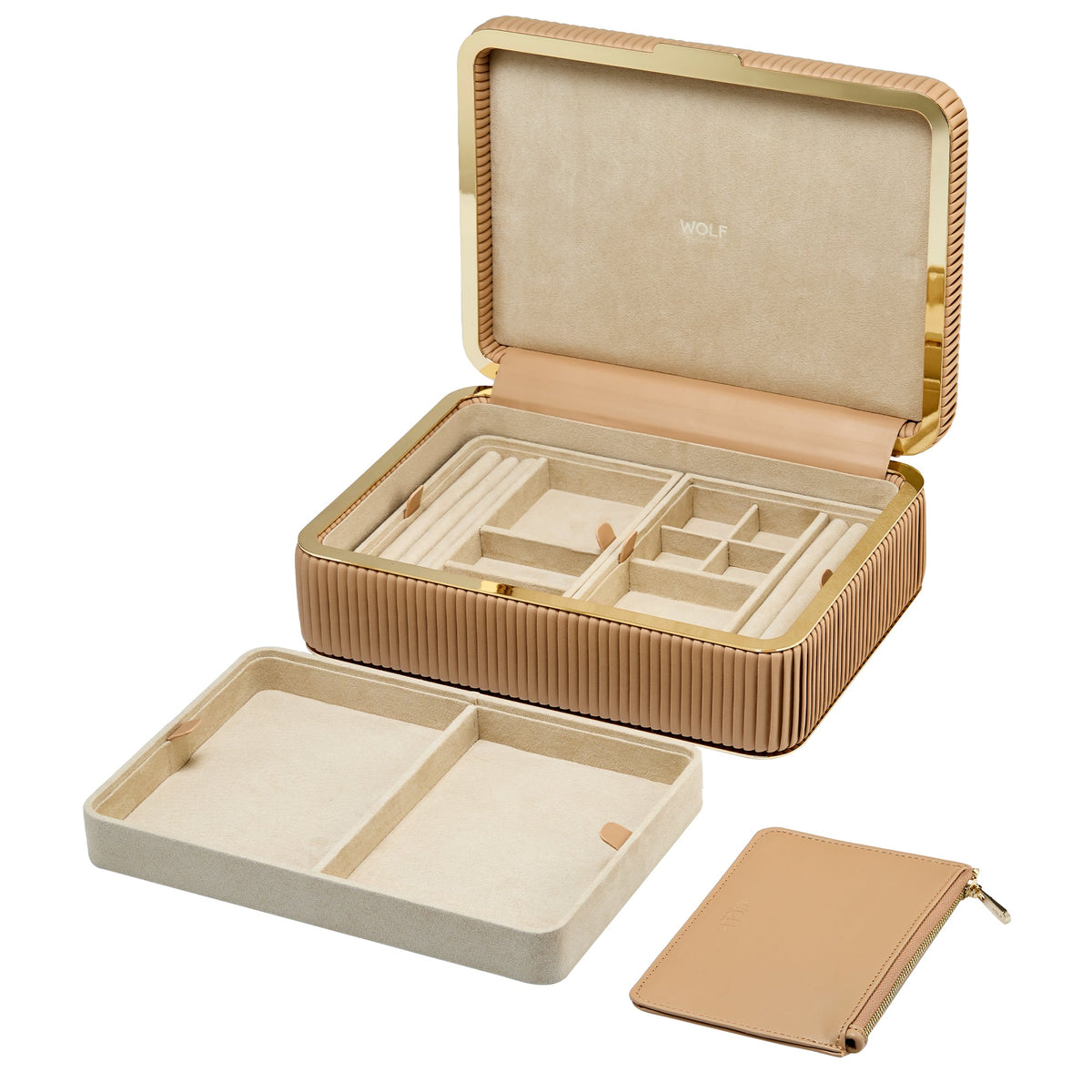 Schöne mittelgroße Schmuckschatulle