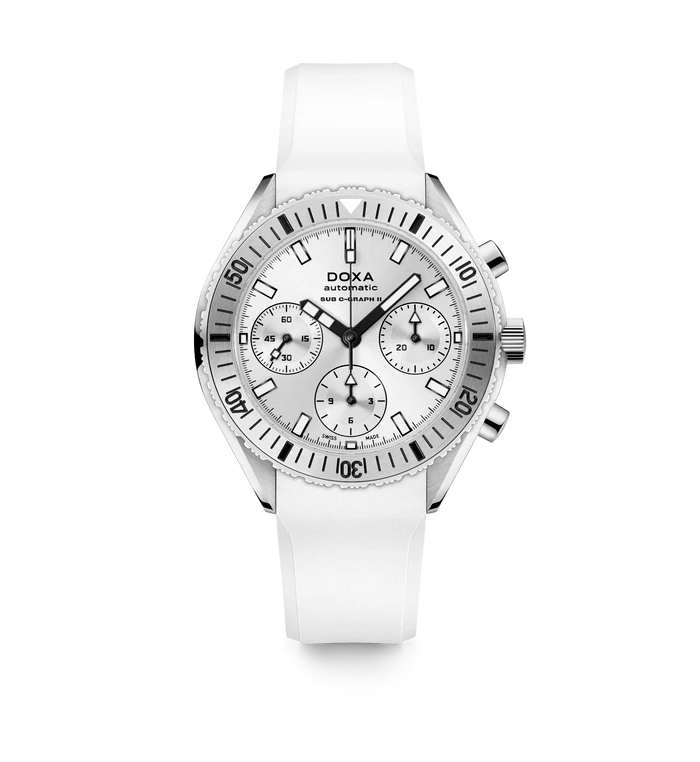Doxa Sub 200 C-Graph II Whitepearl 797.10.011.23