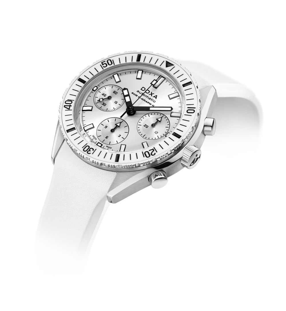 Doxa Sub 200 C-Graph II Whitepearl 797.10.011W.23