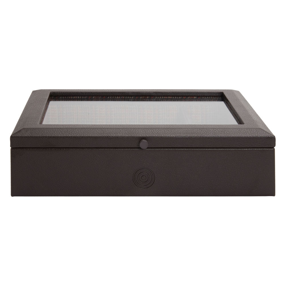 WM Brown 4 Piece Watch Accessory Box