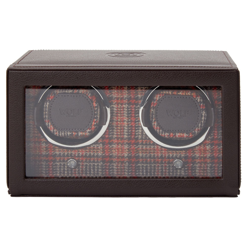 WM Brown Double Watch Winder