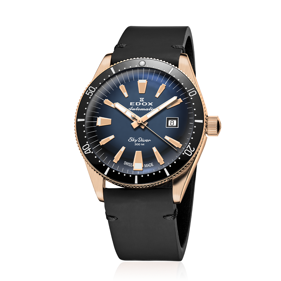 Edox Skydiver Automatic 42mm Limited Edition 80126-BRN-BUIDR