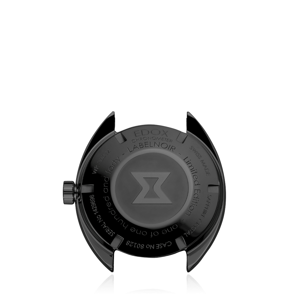 Edox Hydro-Sub Automatic Label Noir Limited Edition 80128-37NLNM-NLN